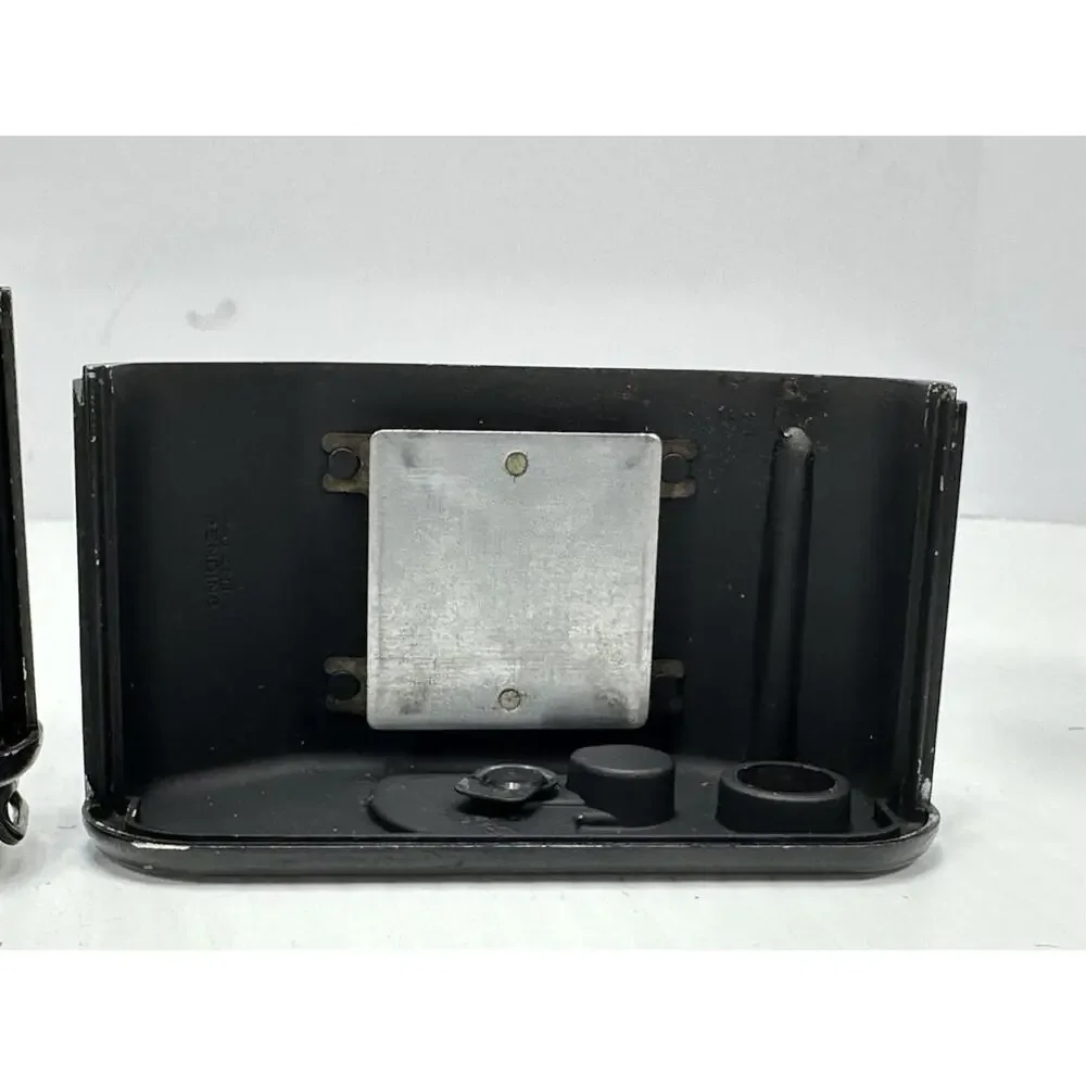VTG Bolsey Camera Case PH-371-A US Army 95901 Leather Pained Black Over‎ Green